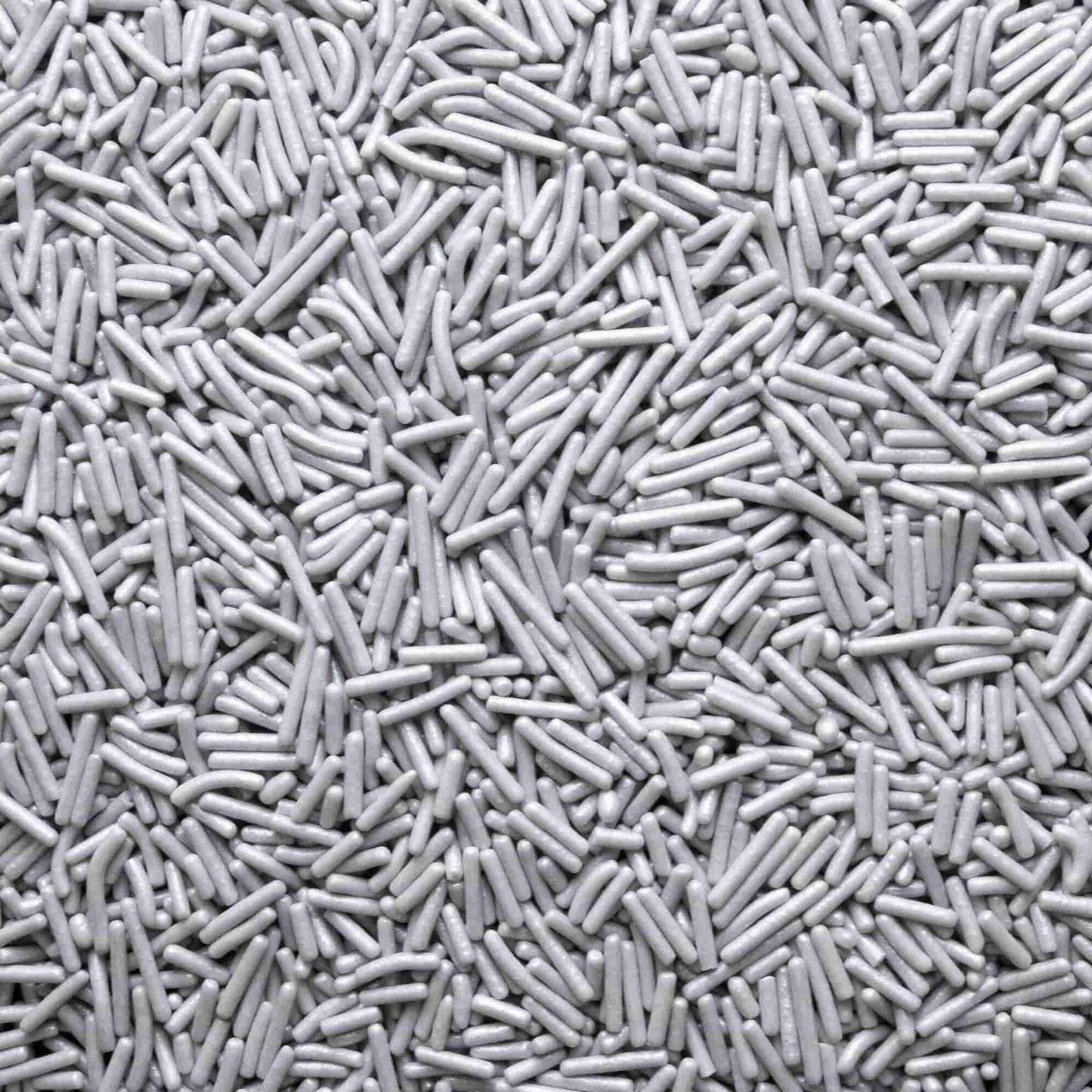 Silver Pearlized Jimmies Sprinkles