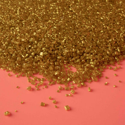Gold Mini Metallic Sanding Sugar Sprinkles