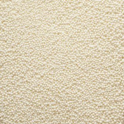 White Nonpareils Bulk Sprinkles