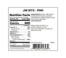 Load image into Gallery viewer, Pink Jimmies Sprinkles Bulk Nutritional Info
