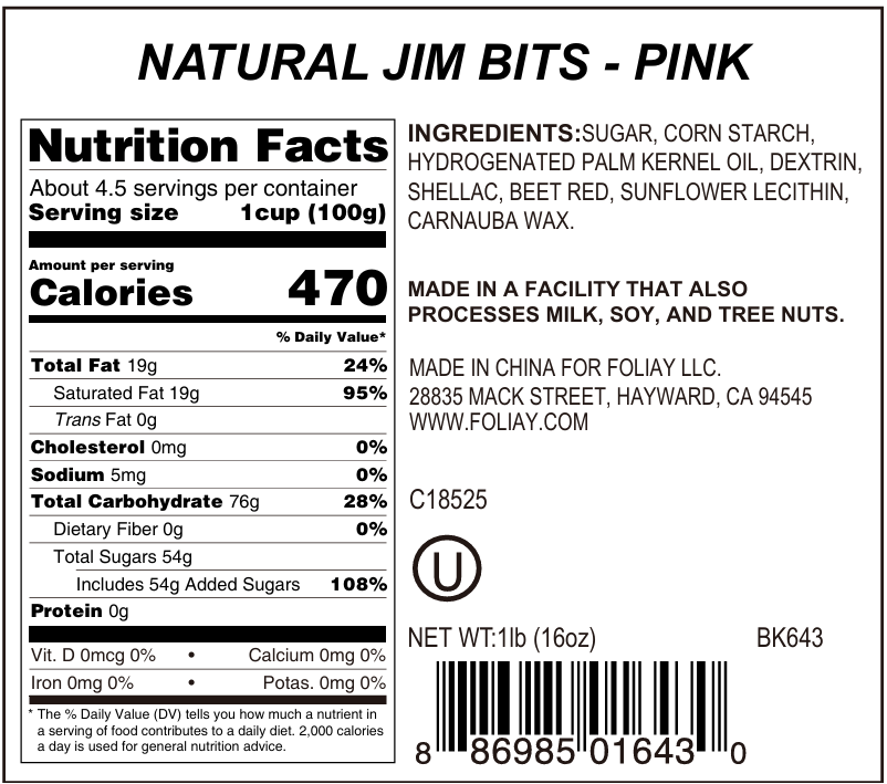 Pink Jimmies Sprinkles