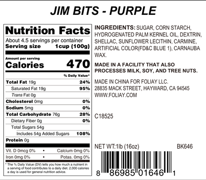 Purple Jimmies Sprinkles