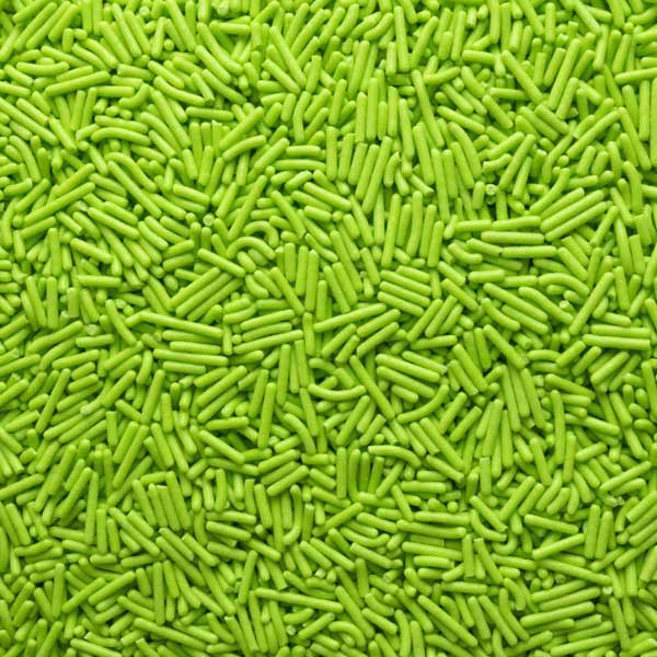 Green Jimmies Sprinkles