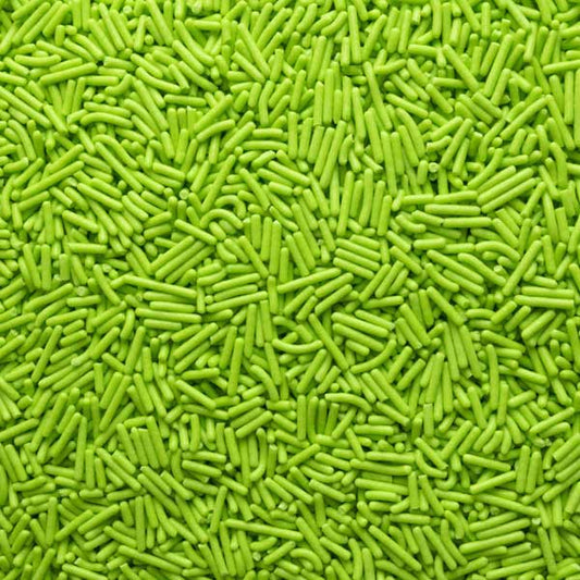 Green Jimmies Sprinkles