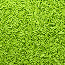 Load image into Gallery viewer, Green Jimmies Sprinkles
