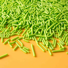 Load image into Gallery viewer, Green Jimmies Sprinkles
