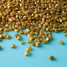 Load image into Gallery viewer, Gold Metallic Pearl Sugar Rocks
