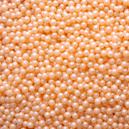 Rose Gold Shimmer Sugar Pearls