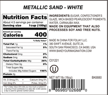 Load image into Gallery viewer, White Shimmer Pearl Sugar Rocks
