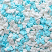 Load image into Gallery viewer, Blue Baby Feet Candy Sprinkles
