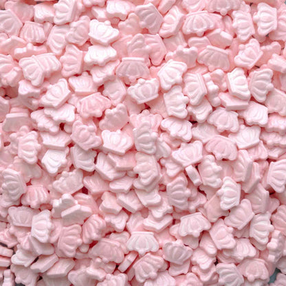 Pink Crowns Candy Sprinkles