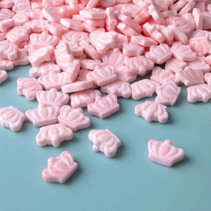 Pink Crowns Candy Sprinkles