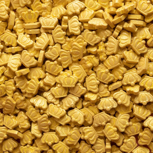 Gold Crowns Candy Sprinkles