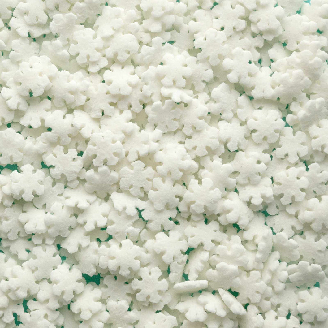 White Snowflakes Quin Confetti Sprinkles