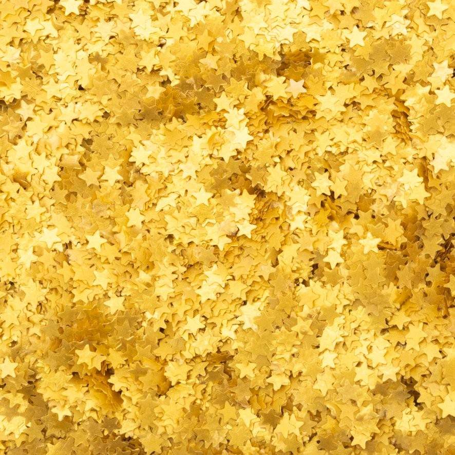Glitter Gold Star