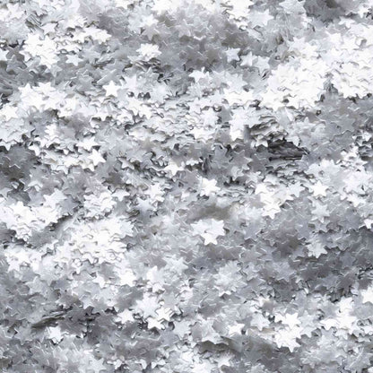 Glitter Silver Star