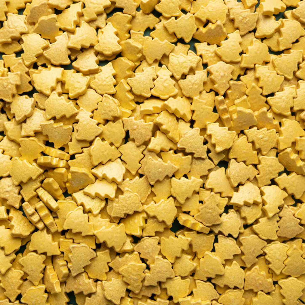 Gold Christmas Tree Candy Sprinkles