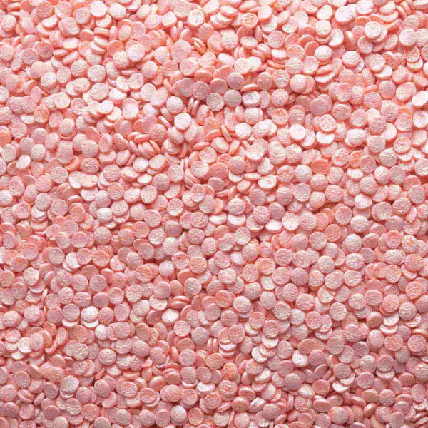 Orange Pearl Sequins Confetti Sprinkles