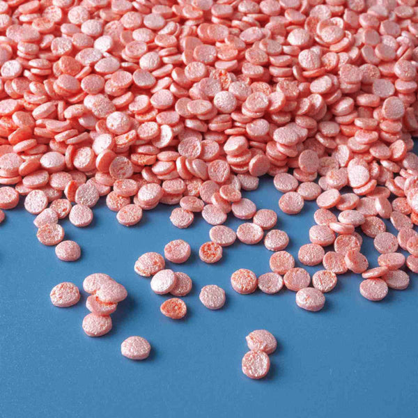 Orange Pearl Quin Sprinkles