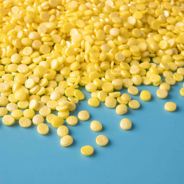 Yellow Pearl Sequins Confetti Sprinkles