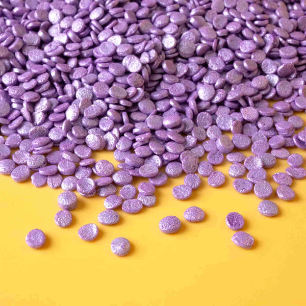 Purple Pearl Sequins Confetti Sprinkles