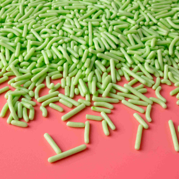 Luminary Green Jimmies Sprinkles