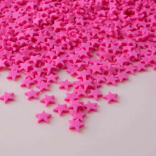Load image into Gallery viewer, Pink Stars Quin Confetti Sprinkles
