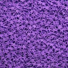 Load image into Gallery viewer, Purple Stars Quin Confetti Sprinkles
