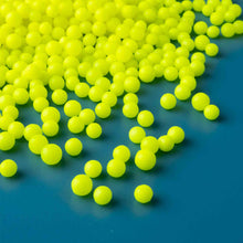 Load image into Gallery viewer, Neon Yellow Glow In The Dark Sugar Pearls
