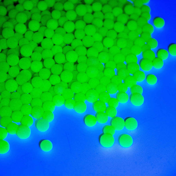 Neon Green Glow In The Dark Sugar Pearls