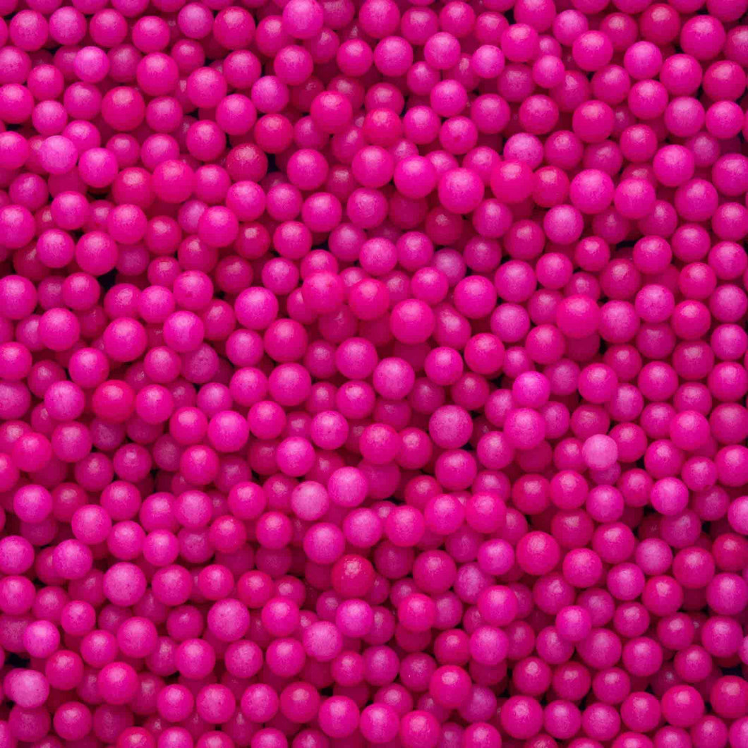 Neon Hot Pink Glow In The Dark Sugar Pearls