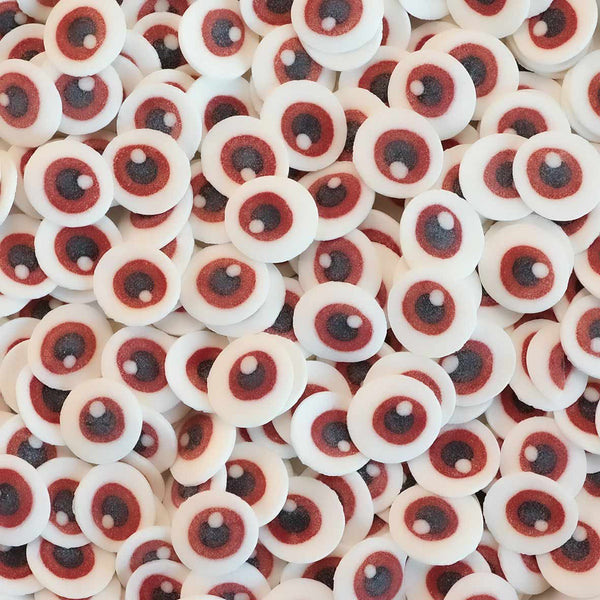 Bloody Red Eyeball Edible Cake Decoration