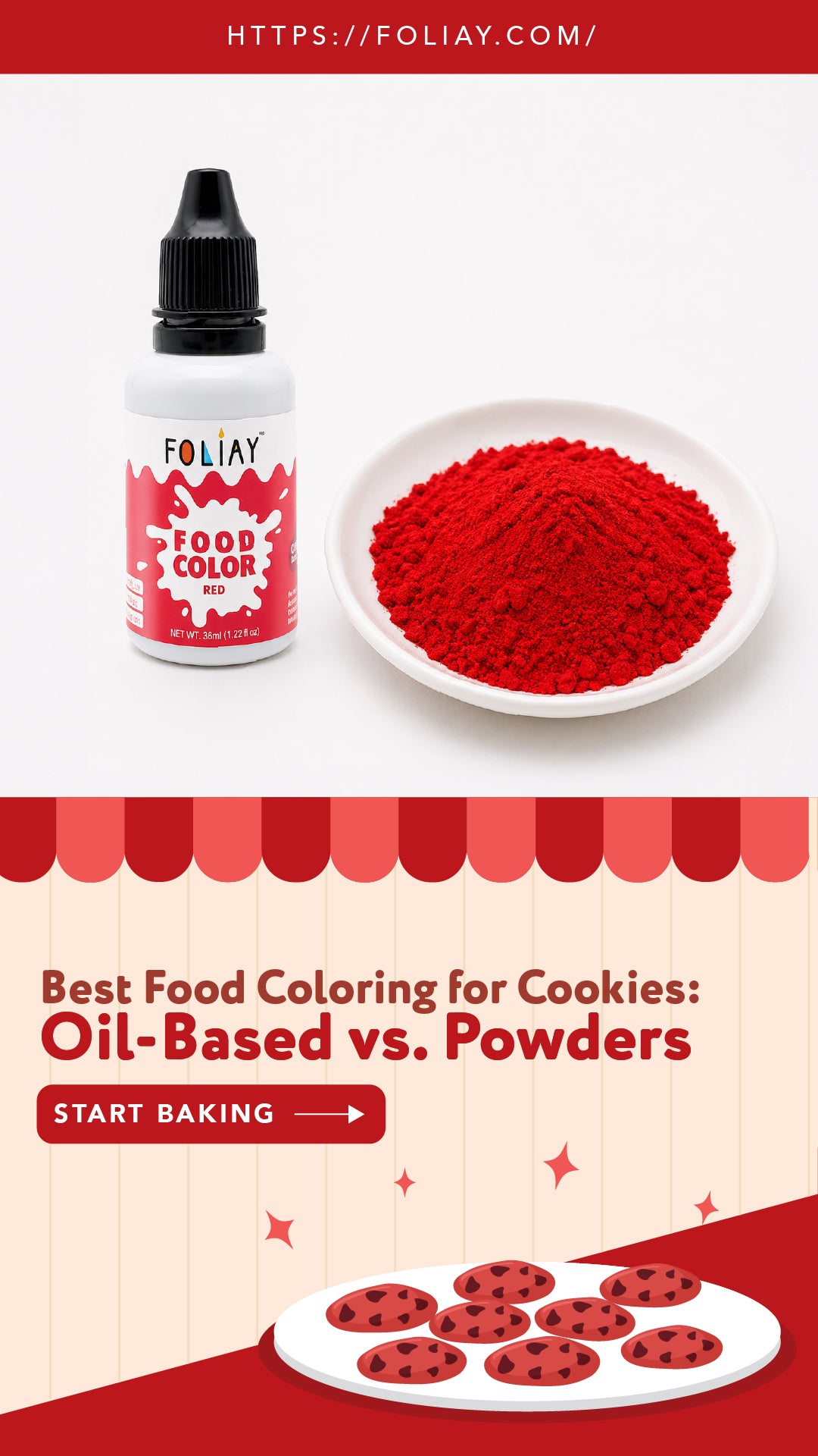 Best Food Coloring for Cookies: Oil-Based vs. Powders