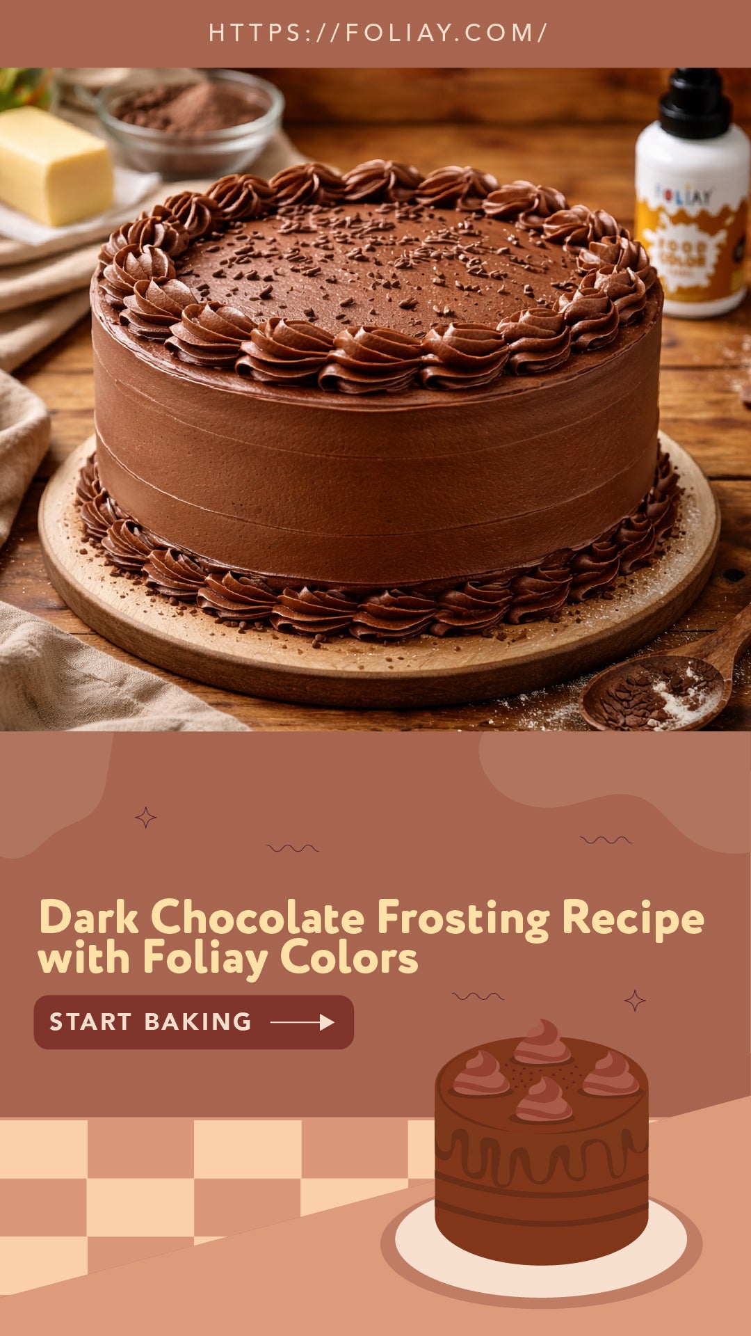 How Can You Create the Perfect Chocolate-Toned Frosting for Decorating?