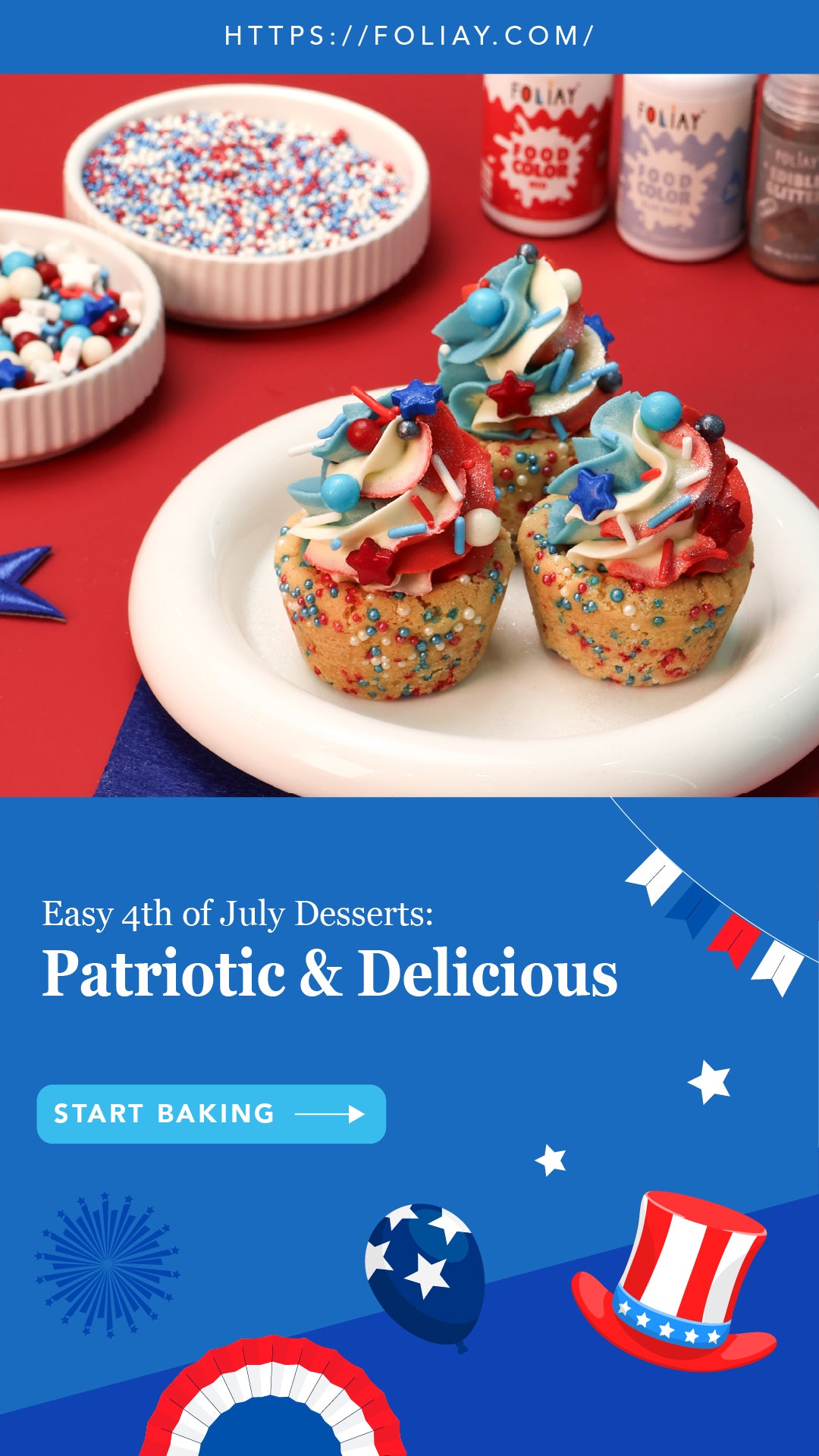 Easy 4th of July Desserts: Patriotic & Delicious