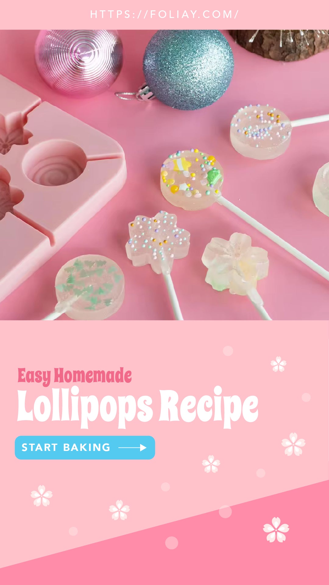 Easy Homemade Clear Lollipops Recipe