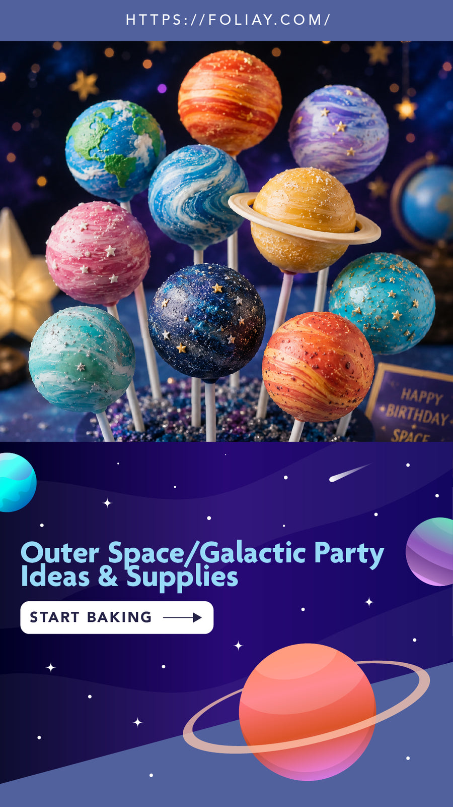 Outer Space/Galactic Party Ideas & Supplies