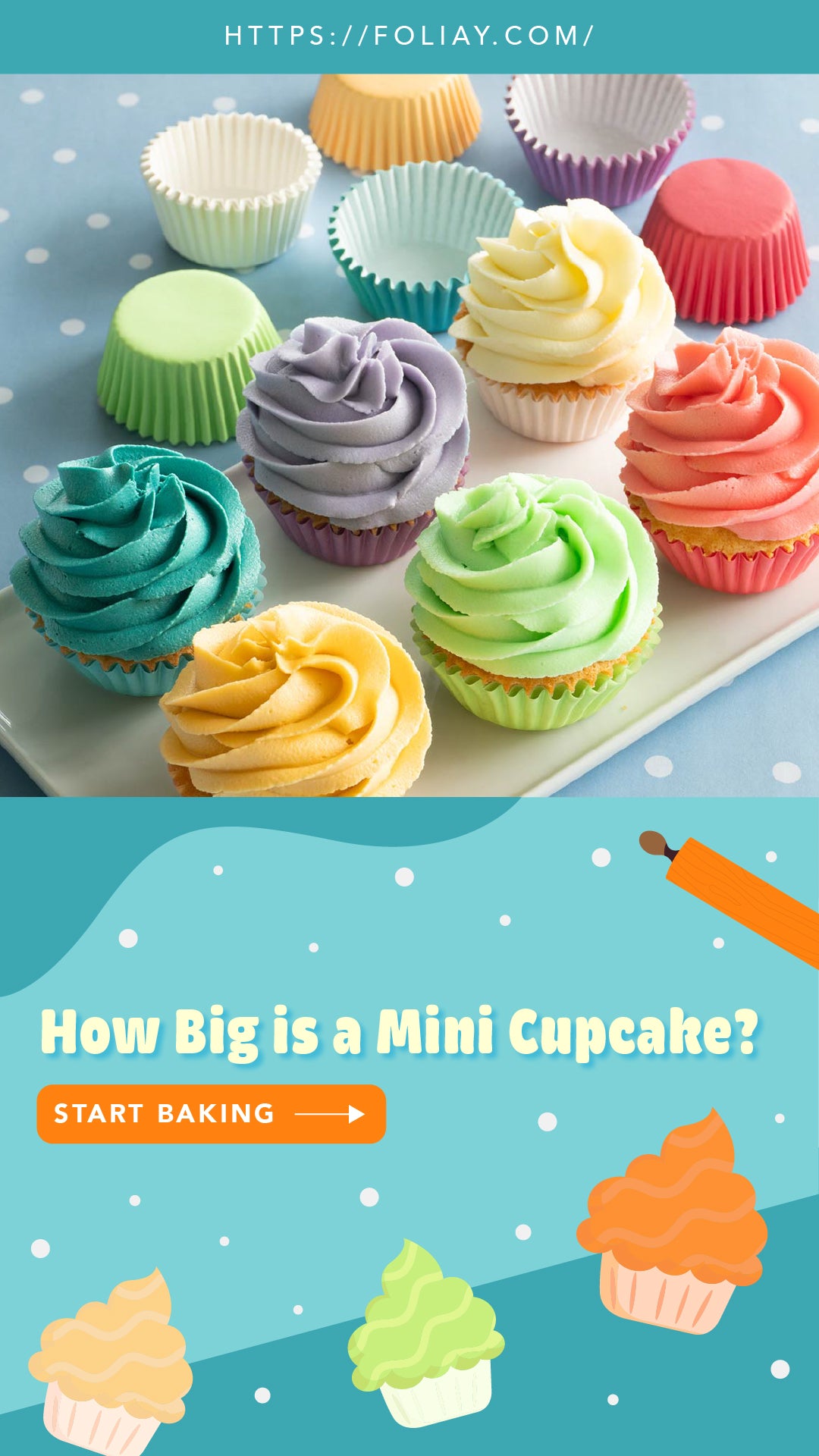 How Big is a Mini Cupcake? (Dimensions Chart)