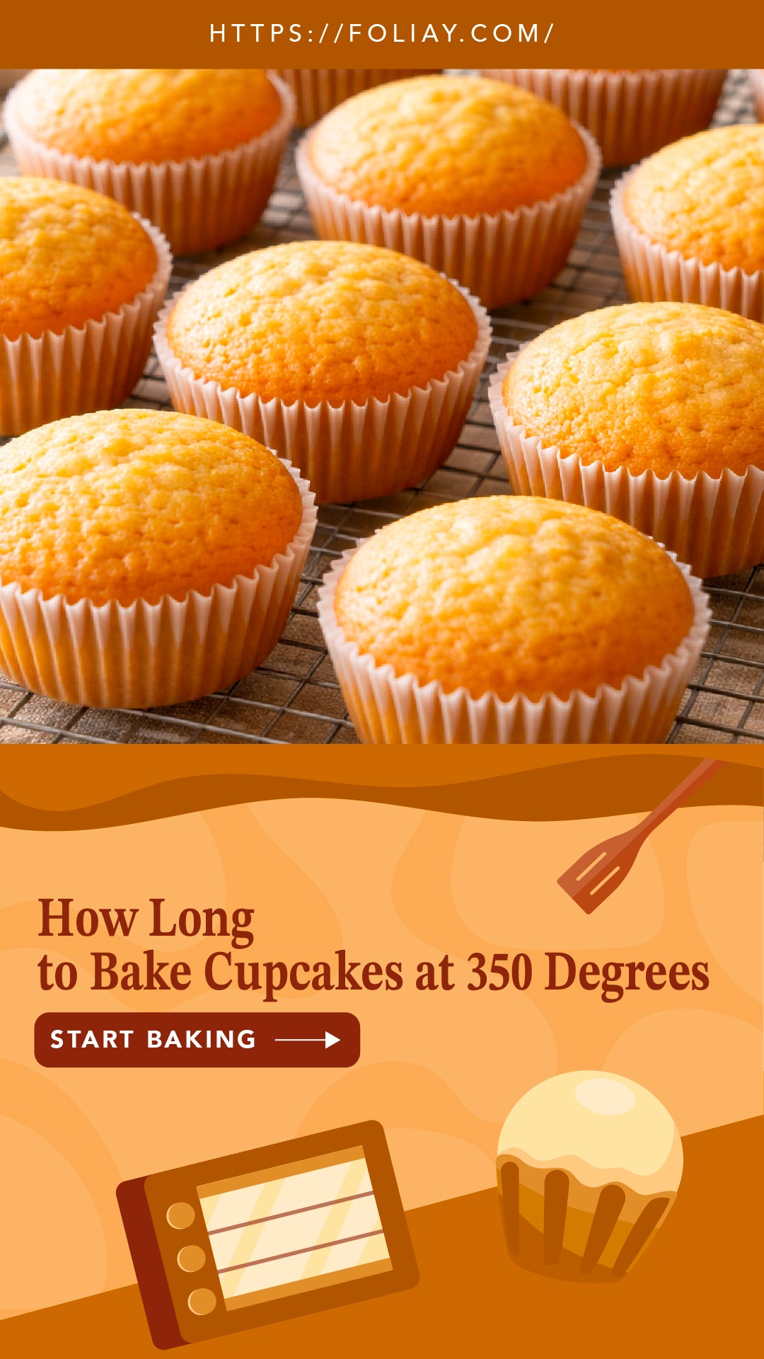 How Long to Bake Cupcakes at 350 Degrees?
