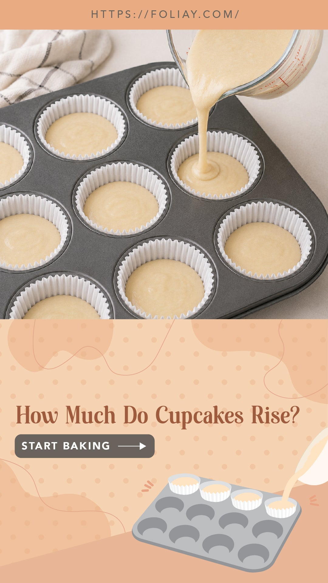 How Much Do Cupcakes Rise? (Avoiding Overflow)