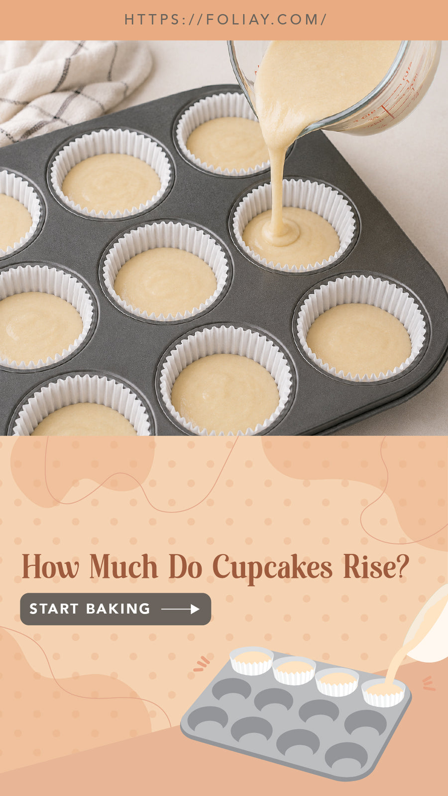 How Much Do Cupcakes Rise? (Avoiding Overflow)
