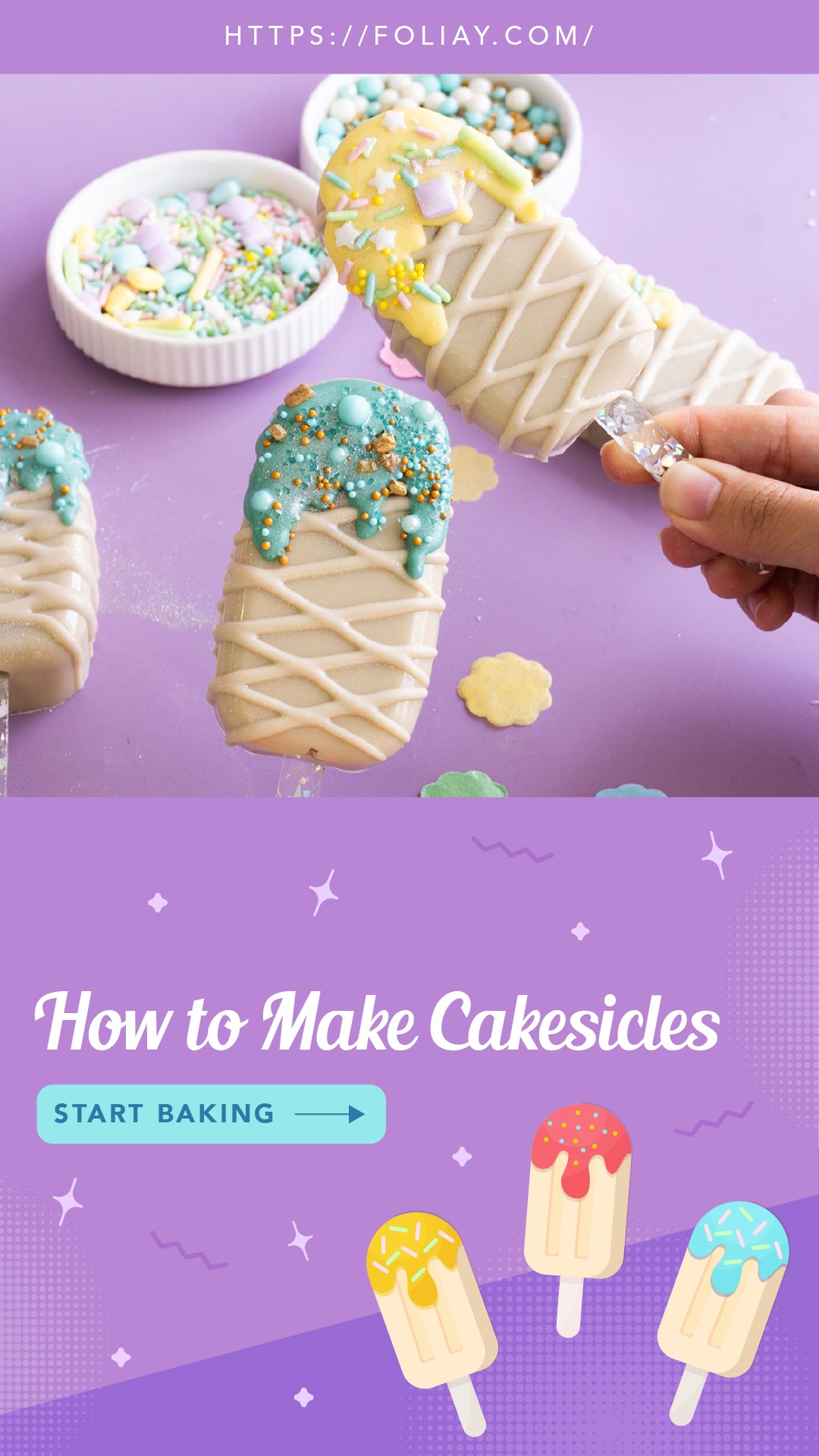 How to Make Cakesicles?