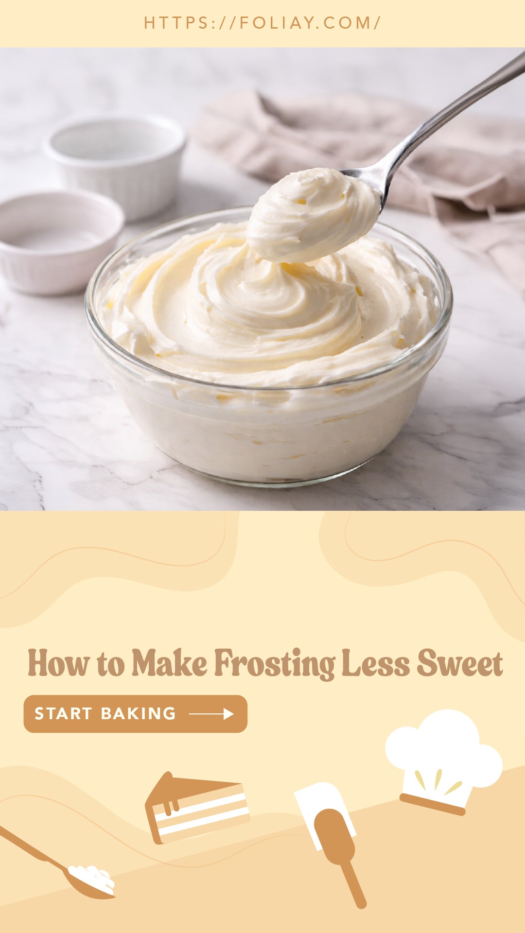 How to Make Frosting Less Sweet