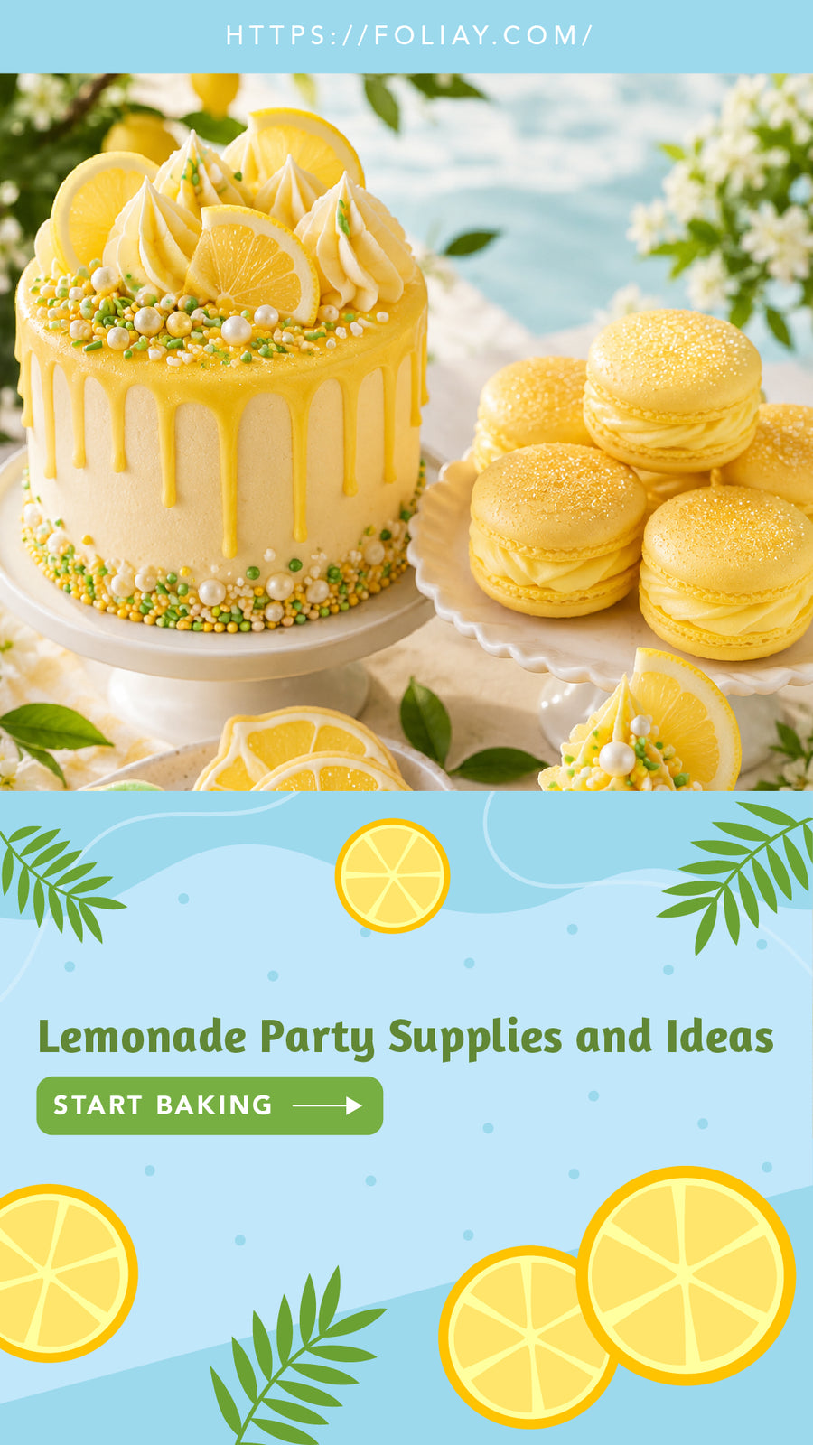 Lemonade Party Supplies and Ideas
