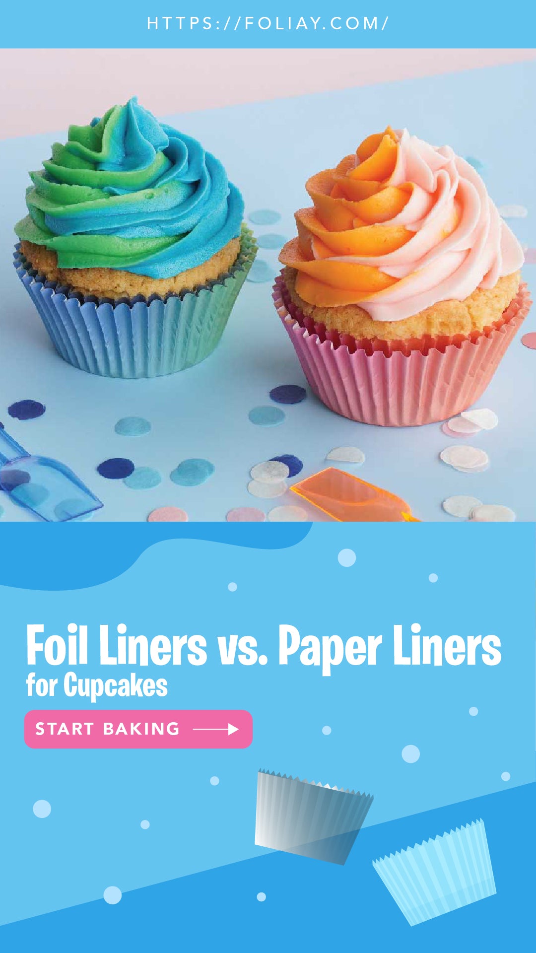 Paper Liners vs. Foil Liners for Cupcakes