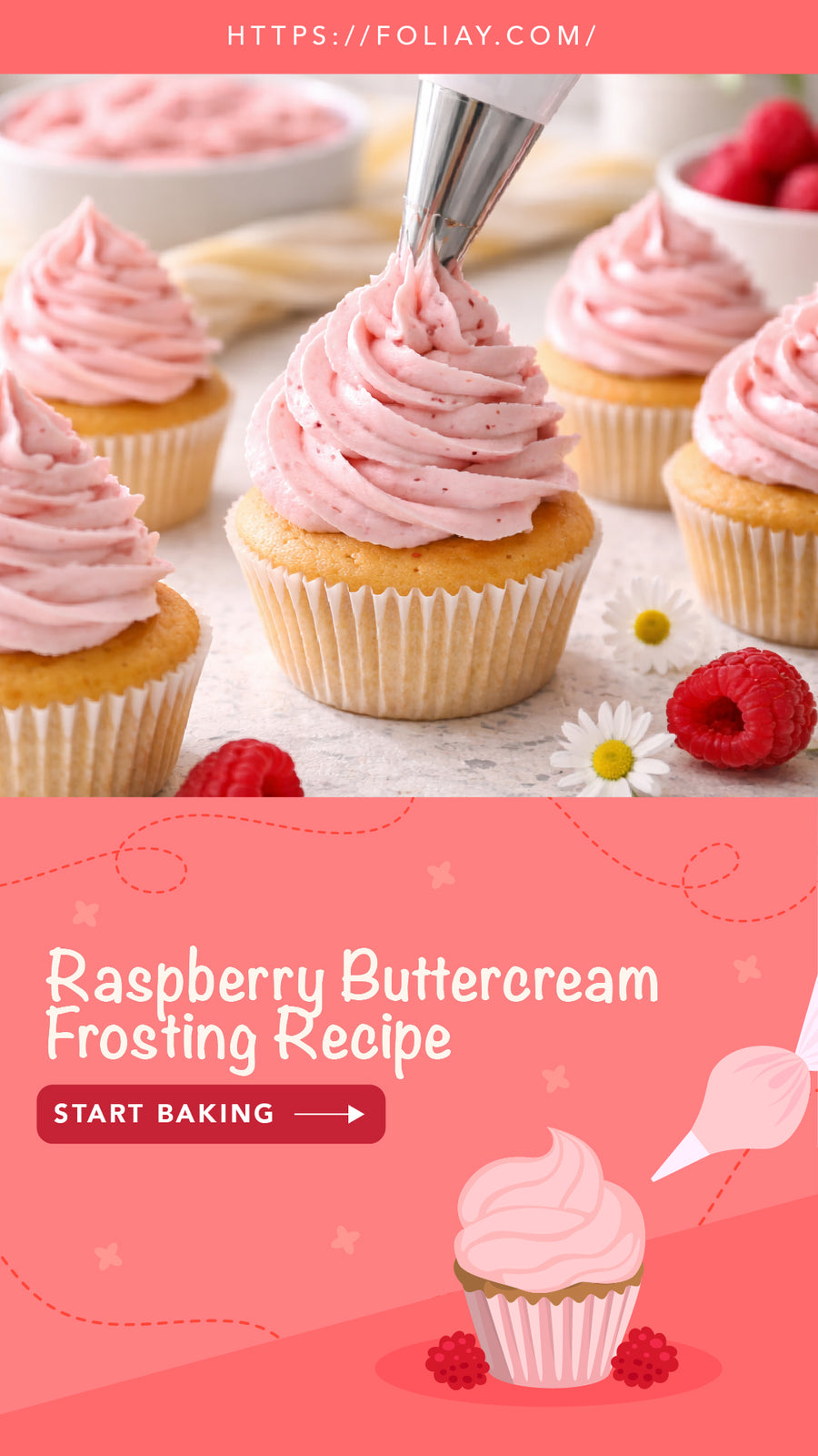 Raspberry Buttercream Frosting Recipe