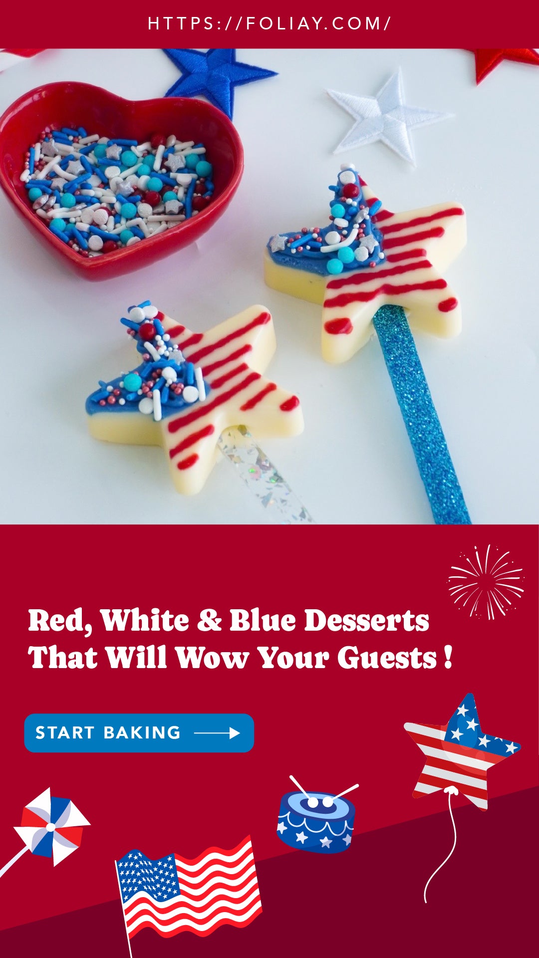 Red, White & Blue Desserts That Will Wow Your Guests!