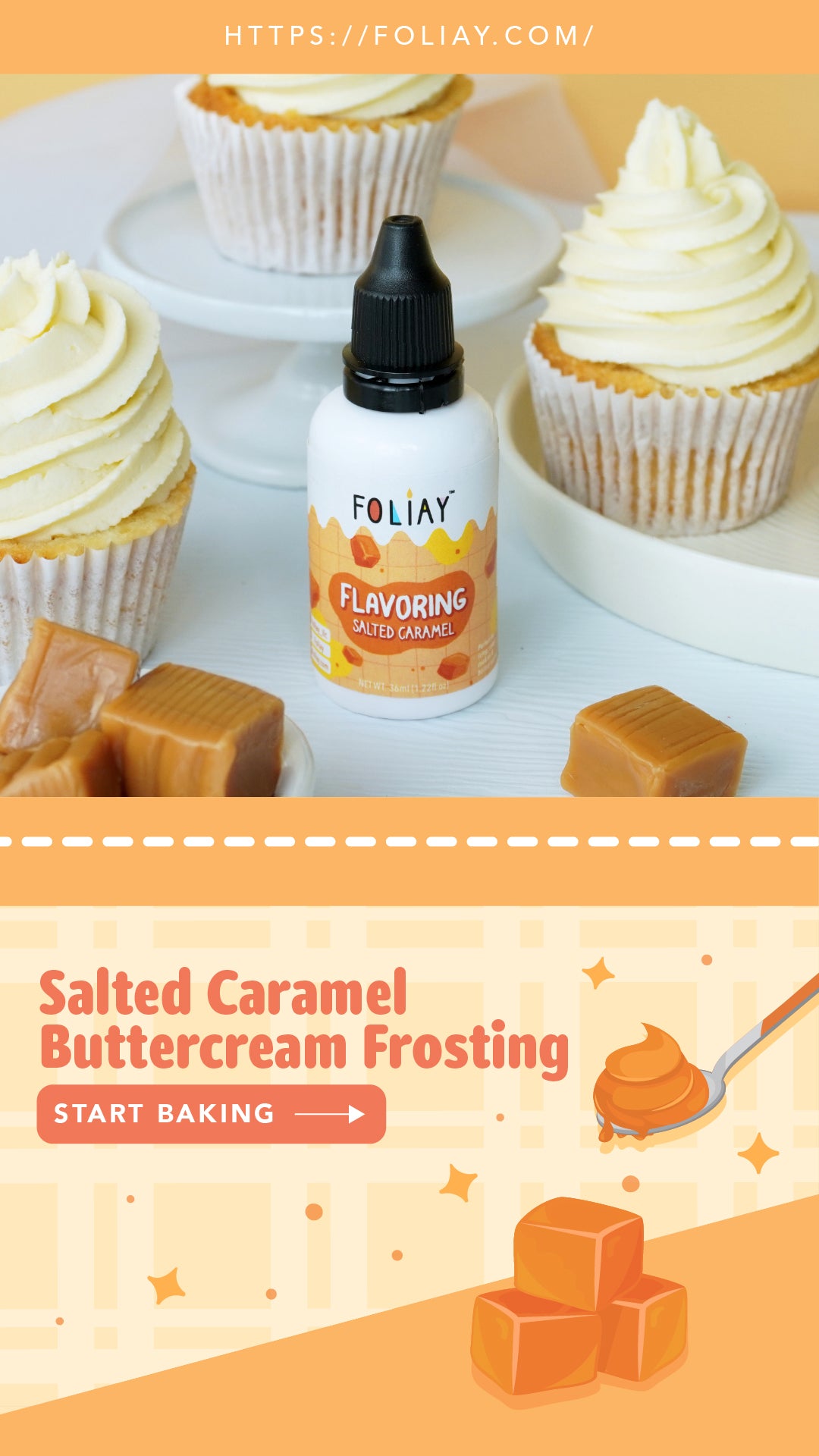 Salted Caramel Buttercream Frosting