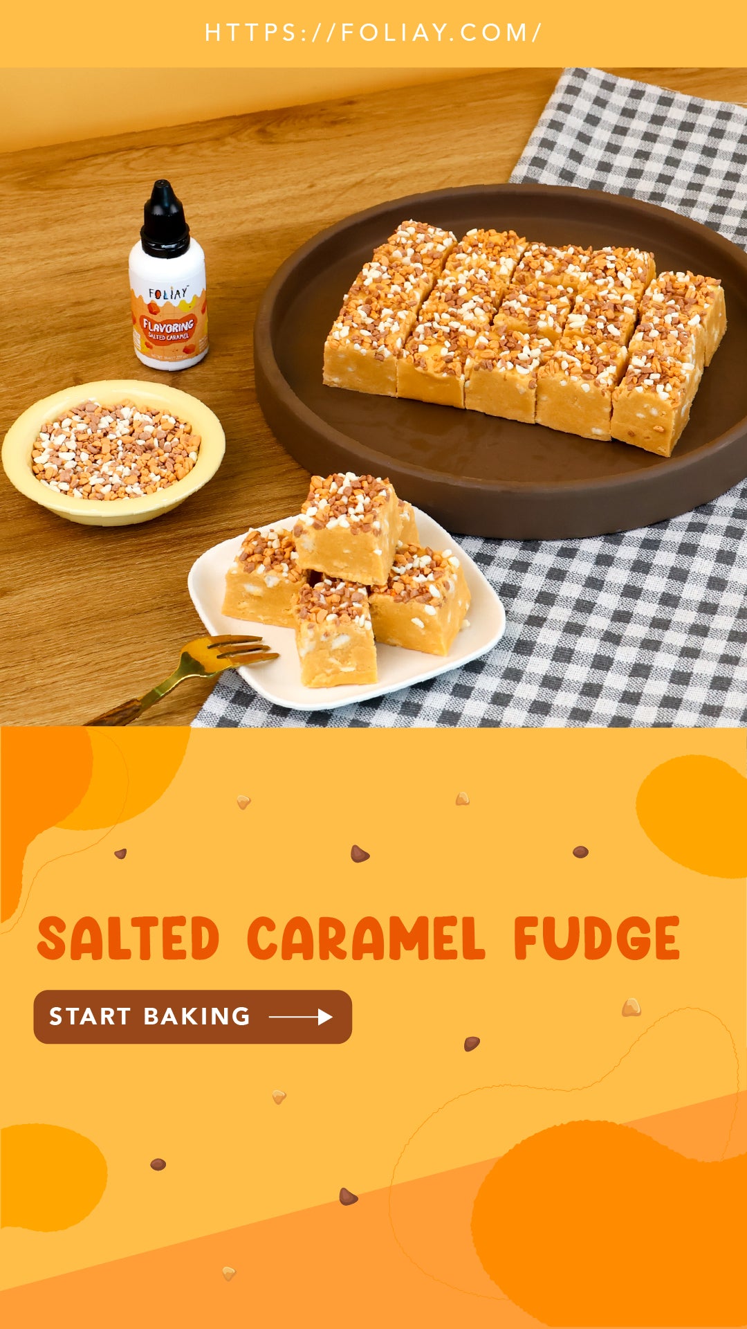 Salted Caramel Fudge