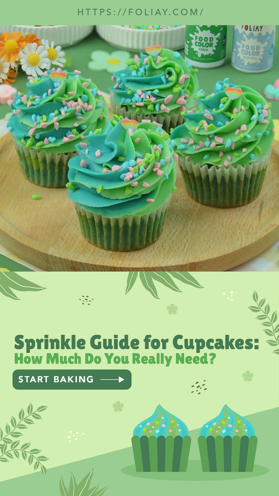 Sprinkle Guide for Cupcakes: How Much Do You Really Need?